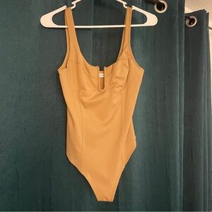 Good American Beige bodysuit